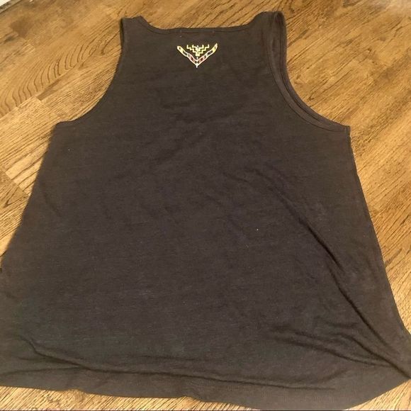 Billabong Navy Tribal Print Tank Top Size Small - Picture 8 of 8
